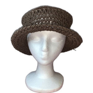 Great Hats by Karen Smith Brown Crushable Crochet Hat
